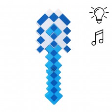 Алмазная лопата Minecraft (голубая) (9916)