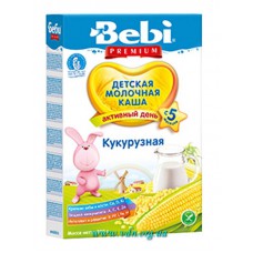 Каша Bebi Premium молочная Кукурузная 200г (с 5мес) 