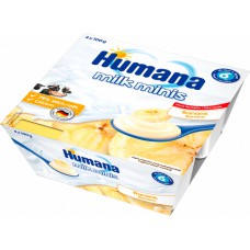 Йогурт Humana Банан 4*100г (с 6мес) (шт.)